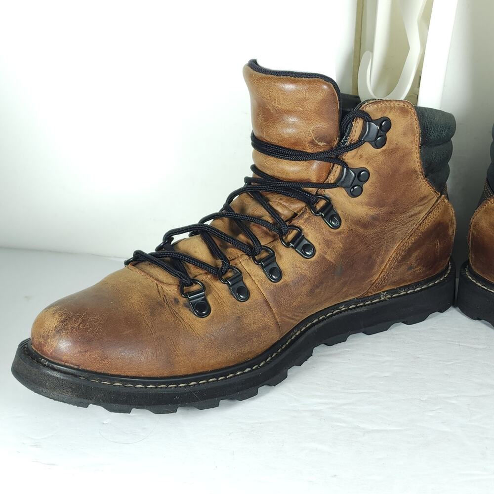 Sorel Men's Madson US 9,5 Brown Leather Waterproof Lace-Up Ankle Hiker Boots - Picture 5 of 16
